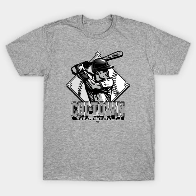 Chi Town Baseball Forever Diamond T-Shirt by MudgeSportswear